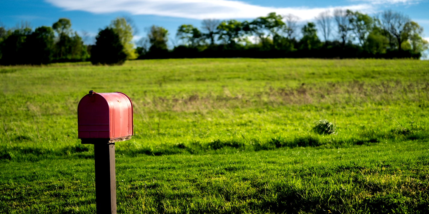red mailbox