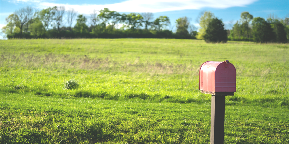 red mailbox